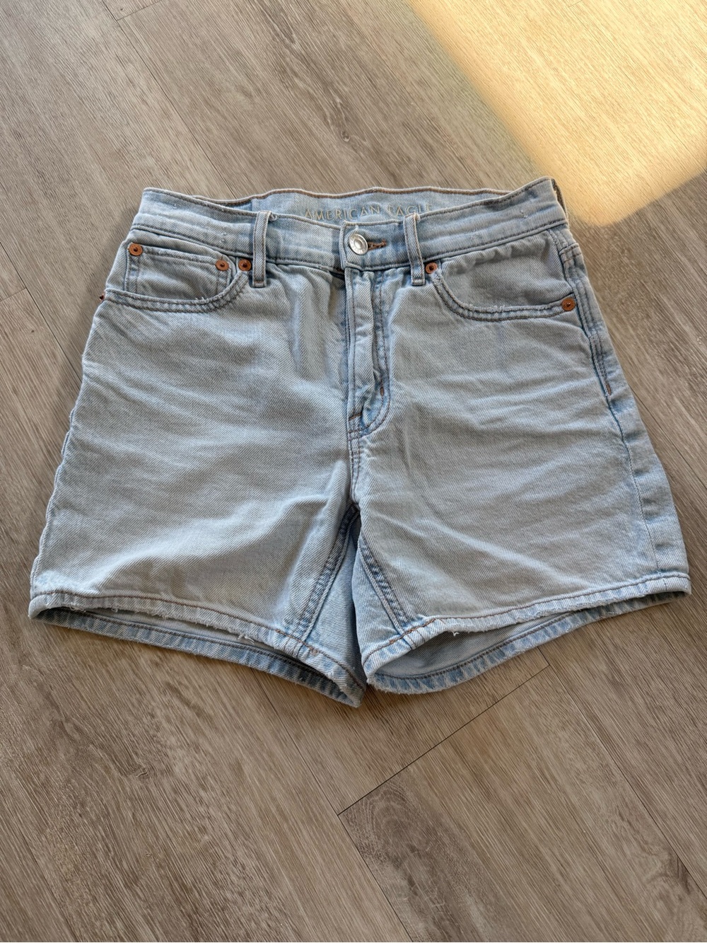 American Eagle Outfitters Light Blue Denim Shorts